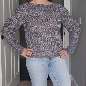 Purple Knit Sweater